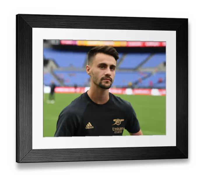 Framed Print : Arsenal's Fabio Vieira Gears Up for Arsenal v Everton Pre-Season Clash Framed Print : Arsenal's Fabio Vieira Gears Up for Arsenal v Everton Pre-Season Clash