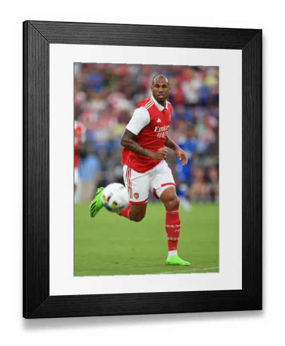Framed Print : Arsenal's Gabriel Magalhaes in Action: Arsenal vs. Everton (2022-23) Pre-Season Friendly Framed Print : Arsenal's Gabriel Magalhaes in Action: Arsenal vs. Everton (2022-23) Pre-Season Friendly