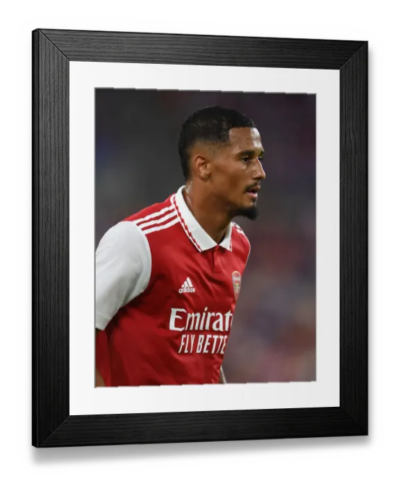 Framed Print : Arsenal FC in Pre-Season USA Tour: William Saliba at Arsenal vs. Everton in Baltimore Framed Print : Arsenal FC in Pre-Season USA Tour: William Saliba at Arsenal vs. Everton in Baltimore
