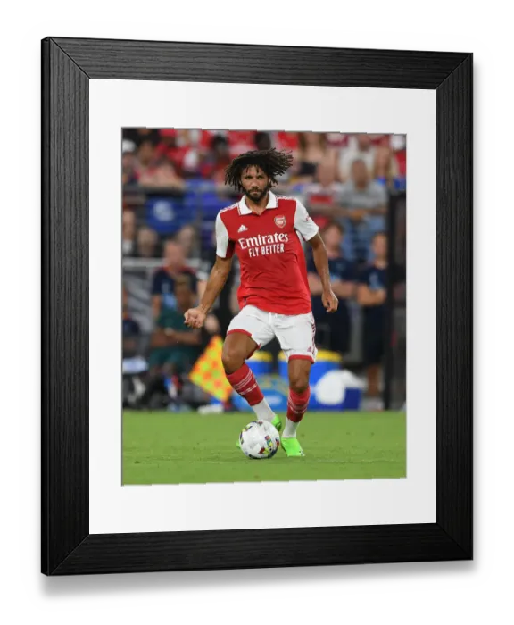Framed Print : Arsenal FC in Pre-Season: Mohamed Elneny Training at M&T Bank Stadium, Baltimore Framed Print : Arsenal FC in Pre-Season: Mohamed Elneny Training at M&T Bank Stadium, Baltimore