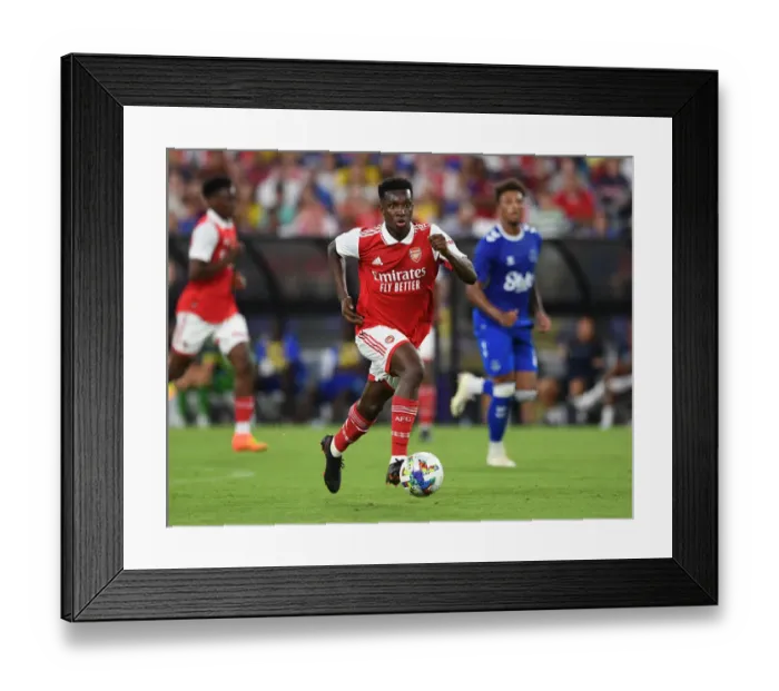 Framed Print : Arsenal Football Club in Pre-Season Action against Everton in Baltimore Framed Print : Arsenal Football Club in Pre-Season Action against Everton in Baltimore