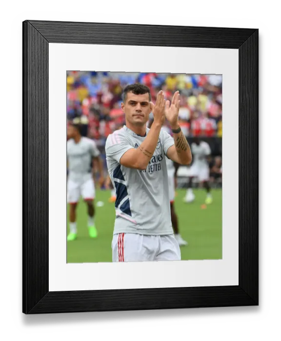 Framed Print : Arsenal vs. Everton: Pre-Season Clash at M&T Bank Stadium (2022)