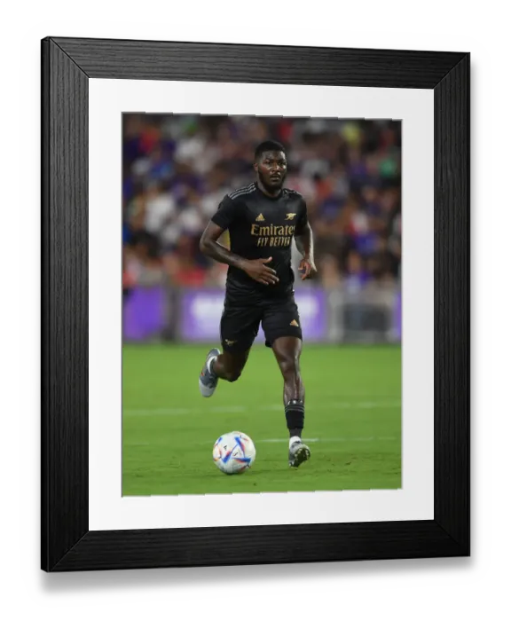Framed Print : Arsenal's Ainsley Maitland-Niles in Action against Orlando City SC (2022-23) Framed Print : Arsenal's Ainsley Maitland-Niles in Action against Orlando City SC (2022-23)