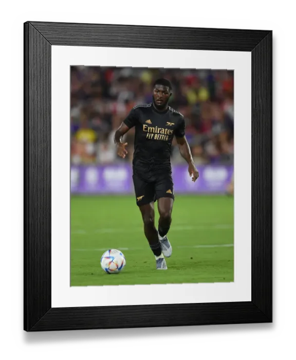 Framed Print : Arsenal's Ainsley Maitland-Niles Trains with Orlando City SC During 2022-23 Pre-Season