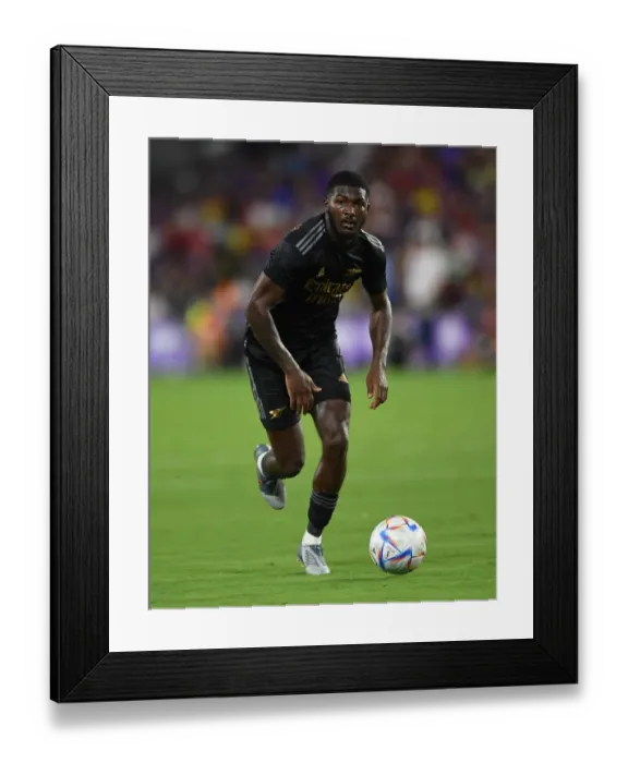 Framed Print : Arsenal Training: Ainsley Maitland-Niles at Orlando Pre-Season Friendly, 2022