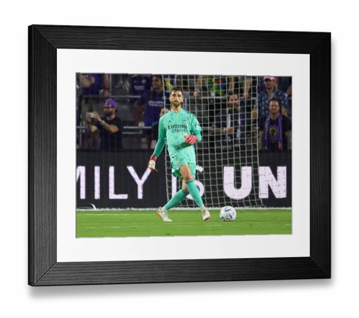 Framed Print : Arsenal Training in Orlando: Matt Turner in Action against Orlando City SC Framed Print : Arsenal Training in Orlando: Matt Turner in Action against Orlando City SC