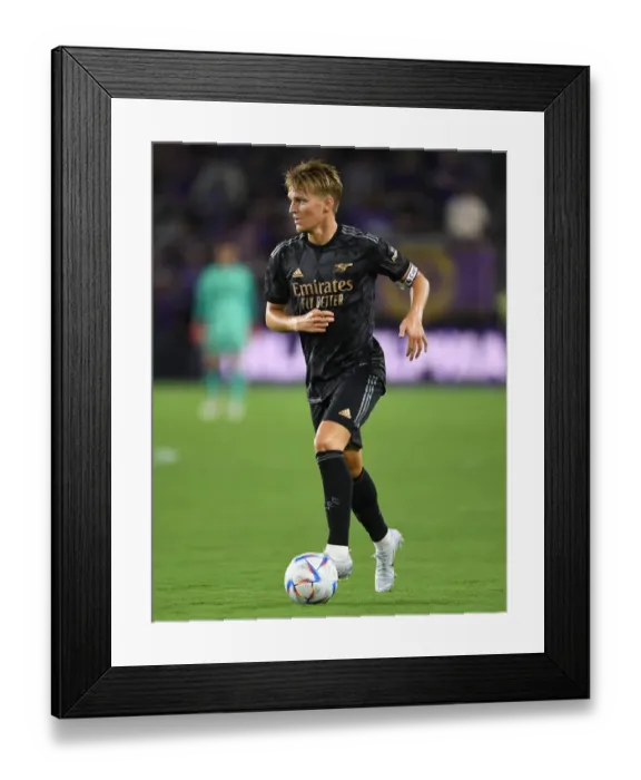 Framed Print : Arsenal Takes on Orlando City SC in 2022-23 Pre-Season Friendly