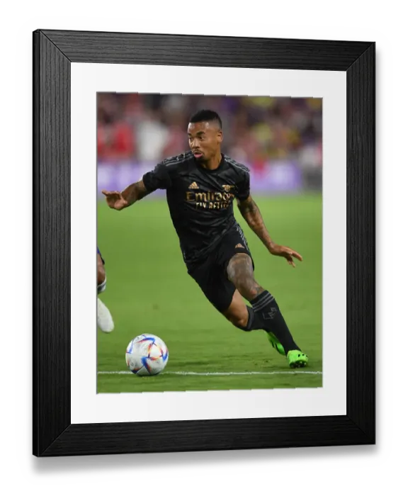 Framed Print : Arsenal's Gabriel Jesus Shines in Pre-Season Victory over Orlando City SC (2022) Framed Print : Arsenal's Gabriel Jesus Shines in Pre-Season Victory over Orlando City SC (2022)