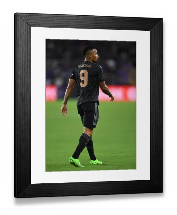 Framed Print : Arsenal's Pre-Season Victory: Gabriel Jesus Shines against Orlando City SC (2022) Framed Print : Arsenal's Pre-Season Victory: Gabriel Jesus Shines against Orlando City SC (2022)