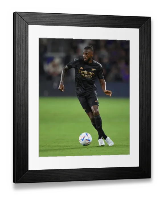 Framed Print : Arsenal Training in Orlando: Nuno Tavares in Action vs Orlando City SC (2022-23) Framed Print : Arsenal Training in Orlando: Nuno Tavares in Action vs Orlando City SC (2022-23)