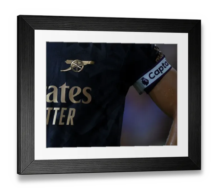 Framed Print : Martin Odegaard Leads Arsenal in Pre-Season Clash Against Orlando City SC