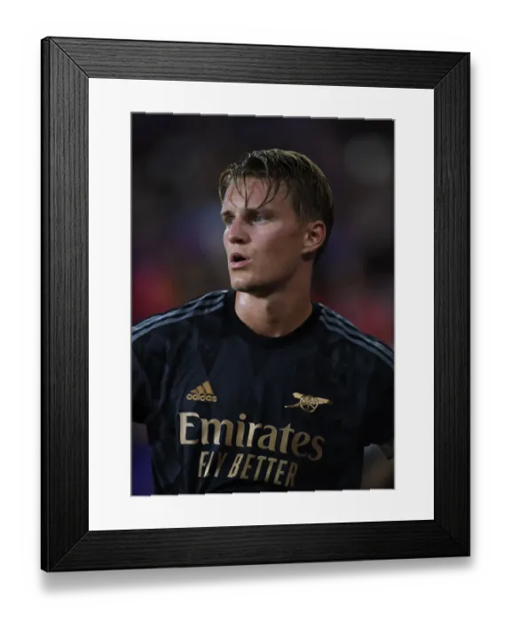 Framed Print : Martin Odegaard Shines: Arsenal's Pre-Season Victory Over Orlando City SC