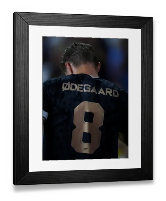 Framed Print : Arsenal's Martin Odegaard in Action: Orlando City SC Pre-Season Clash (2022-23)