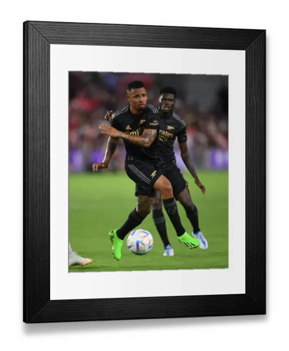 Framed Print : Arsenal's Gabriel Jesus Trains with Orlando City SC during 2022-23 Pre-Season Friendly Framed Print : Arsenal's Gabriel Jesus Trains with Orlando City SC during 2022-23 Pre-Season Friendly
