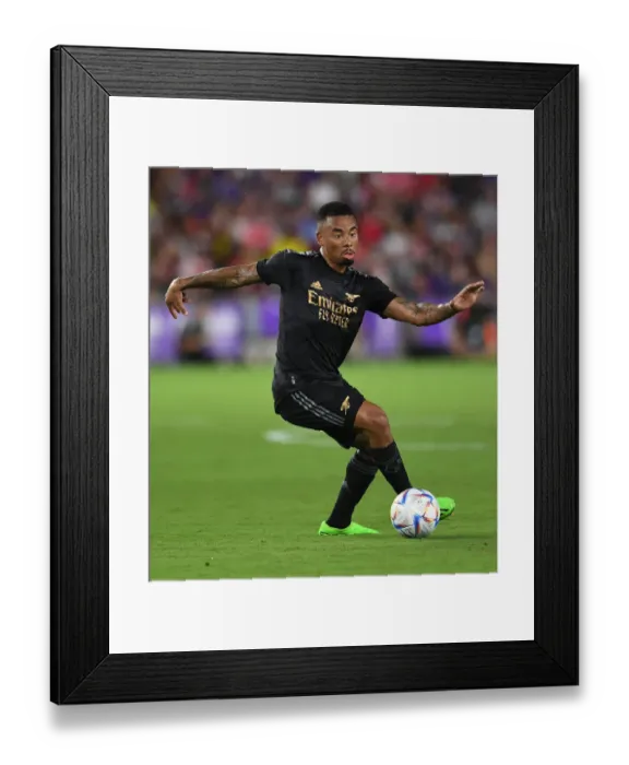 Framed Print : Gabriel Jesus in Action: Arsenal Takes on Orlando City SC (2022 Pre-Season Friendly) Framed Print : Gabriel Jesus in Action: Arsenal Takes on Orlando City SC (2022 Pre-Season Friendly)