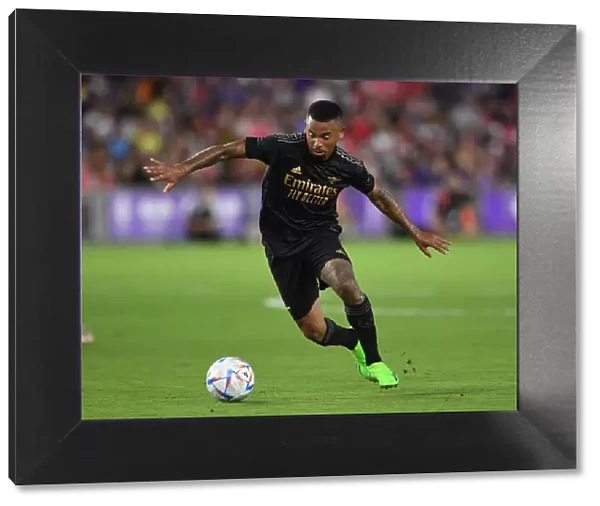 Gabriel Jesus in Action: Arsenal vs Orlando City SC (2022 Pre-Season Friendly)