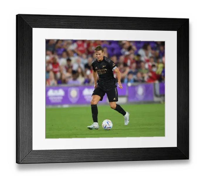 Framed Print : Arsenal in Orlando: Pre-Season Friendly Against Orlando City SC (2022-23)