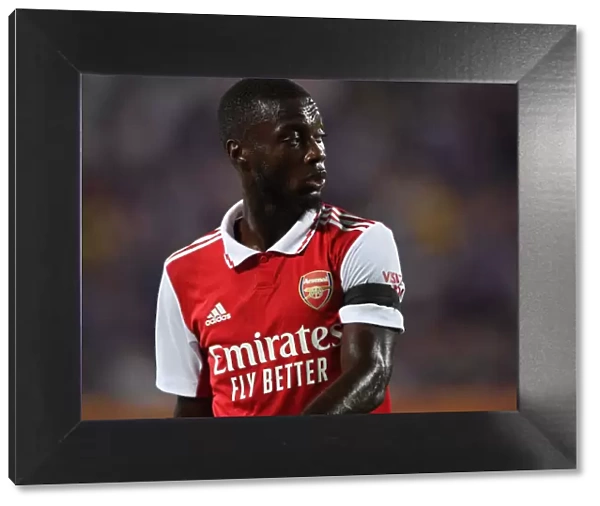 Arsenal's Nicolas Pepe Faces Off Against Chelsea in the 2022-23 Florida Cup