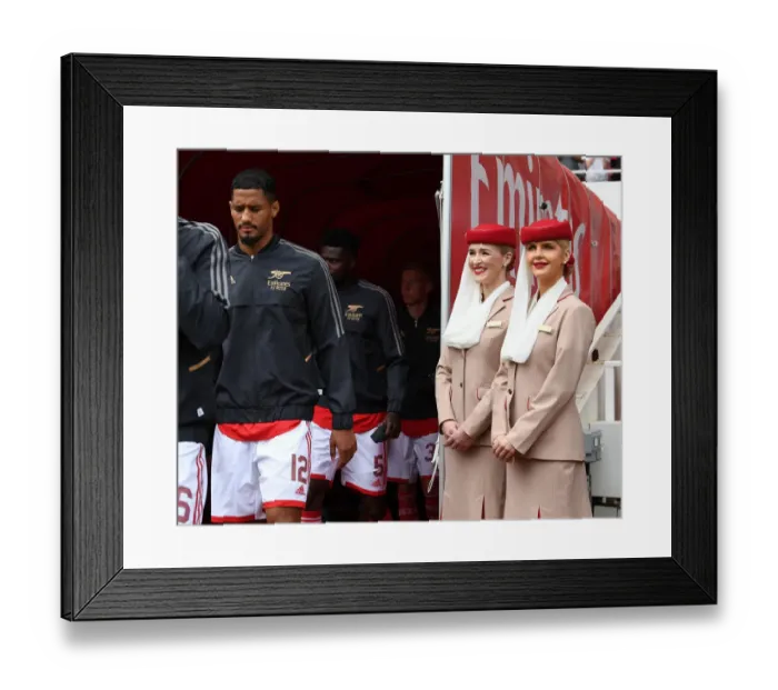 Framed Print : Arsenal vs Sevilla: Emirates Cup 2022 - Pre-Season Friendly, London