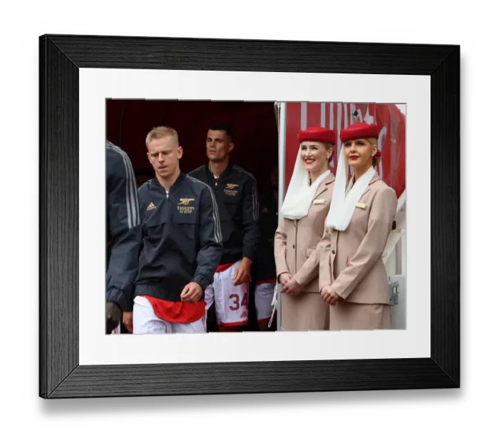 Framed Print : Arsenal vs Sevilla: Emirates Cup 2022 - Pre-Season Friendly, London