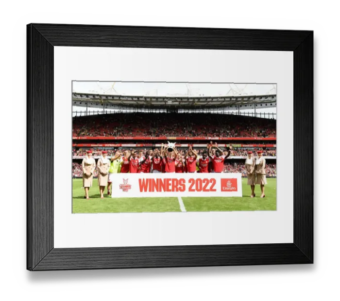 Framed Print : Arsenal Triumphs Over Sevilla: Lifting the Emirates Cup in London, July 2022 Framed Print : Arsenal Triumphs Over Sevilla: Lifting the Emirates Cup in London, July 2022
