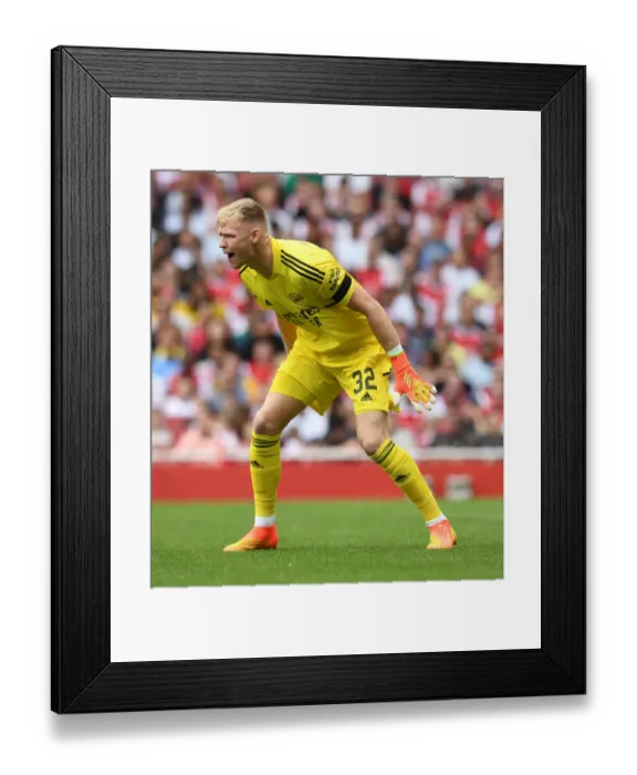 Framed Print : Arsenal vs Sevilla: Aaron Ramsdale in Action at the Emirates Cup 2022 Framed Print : Arsenal vs Sevilla: Aaron Ramsdale in Action at the Emirates Cup 2022