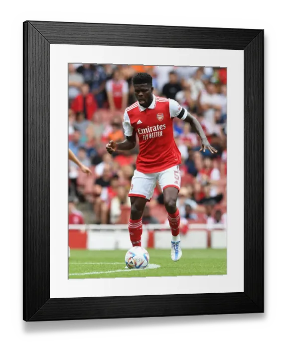 Framed Print : Thomas Partey Shines: Arsenal's Dominant Display Against Sevilla in Emirates Cup Framed Print : Thomas Partey Shines: Arsenal's Dominant Display Against Sevilla in Emirates Cup