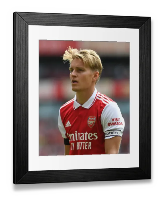 Framed Print : Arsenal's Martin Odegaard Stars: Arsenal Dominates Sevilla in Emirates Cup 2022 Framed Print : Arsenal's Martin Odegaard Stars: Arsenal Dominates Sevilla in Emirates Cup 2022