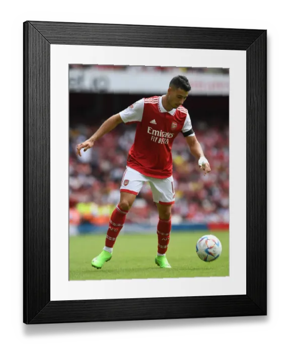Framed Print : Martinelli's Radiant Debut: Arsenal Triumphs Over Sevilla in Emirates Cup Framed Print : Martinelli's Radiant Debut: Arsenal Triumphs Over Sevilla in Emirates Cup