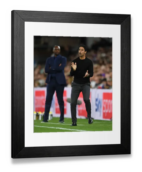 Framed Print : Mikel Arteta Leads Arsenal at Crystal Palace in 2022-23 Premier League Framed Print : Mikel Arteta Leads Arsenal at Crystal Palace in 2022-23 Premier League