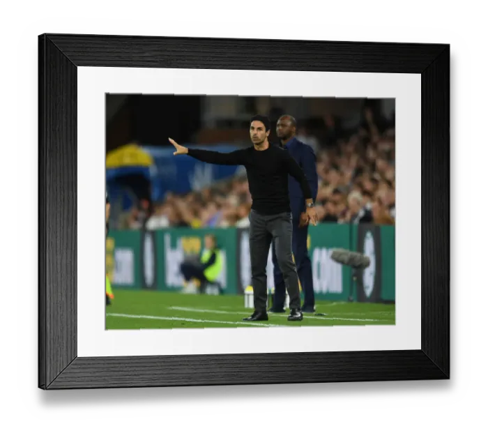 Framed Print : Mikel Arteta Leads Arsenal in Crystal Palace Clash - Premier League 2022-23 Framed Print : Mikel Arteta Leads Arsenal in Crystal Palace Clash - Premier League 2022-23