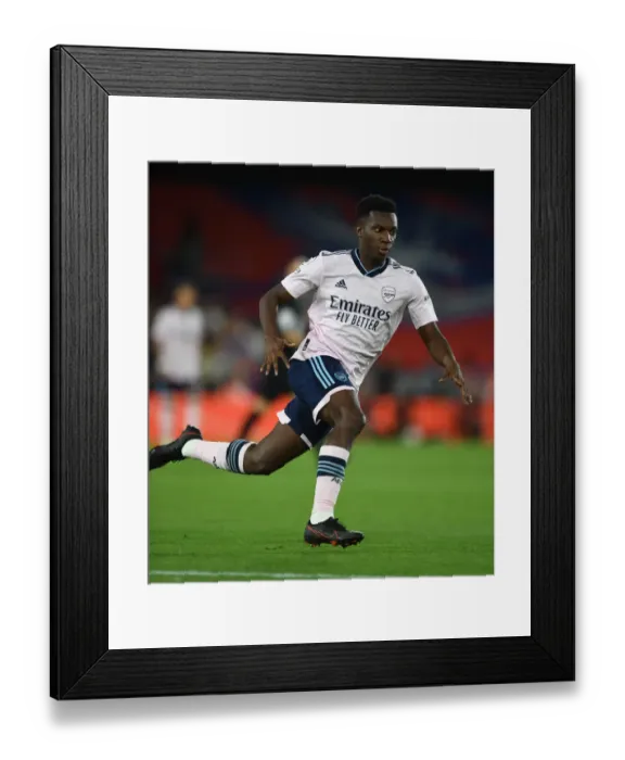 Framed Print : Arsenal's Eddie Nketiah in Action during the Premier League 2022-23 Match against Crystal Palace Framed Print : Arsenal's Eddie Nketiah in Action during the Premier League 2022-23 Match against Crystal Palace