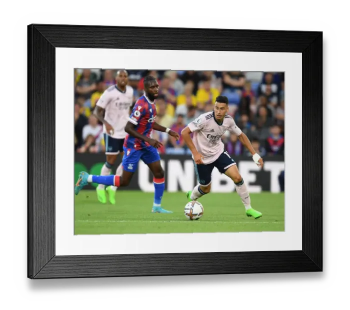 Framed Print : Martinelli's Debut Shines: Crystal Palace vs. Arsenal, Premier League 2022-23