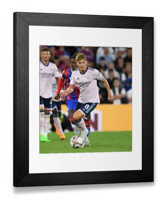 Framed Print : Martin Odegaard: Arsenal's Midfield Maestro Dazzles in Premier League Opener Against Crystal Palace Framed Print : Martin Odegaard: Arsenal's Midfield Maestro Dazzles in Premier League Opener Against Crystal Palace