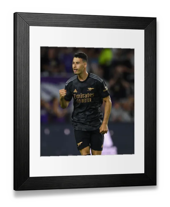 Framed Print : Martinelli Scores First: Arsenal Victory in Orlando Pre-Season Friendly