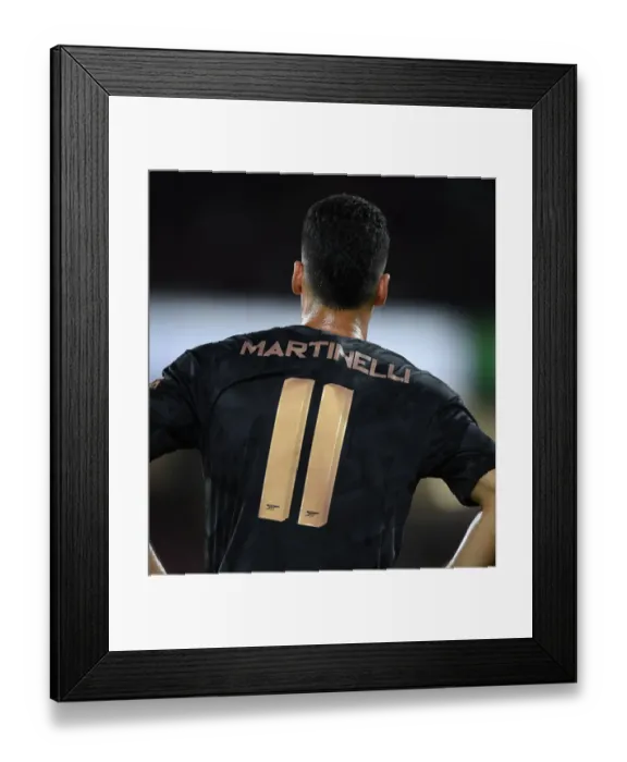 Framed Print : Gabriel Martinelli's Star Performance: Arsenal Wins Over Orlando City SC