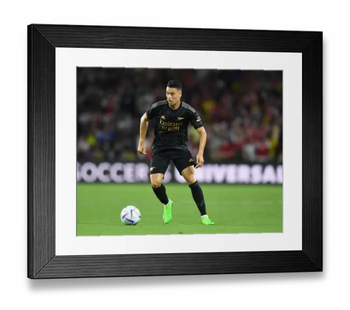 Framed Print : Gabriel Martinelli's Standout Performance: Arsenal's Pre-Season Triumph Over Orlando City SC