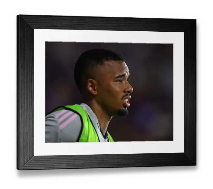 Framed Print : Gabriel Jesus Trains with Orlando City SC During Arsenal's Pre-Season Friendly Framed Print : Gabriel Jesus Trains with Orlando City SC During Arsenal's Pre-Season Friendly