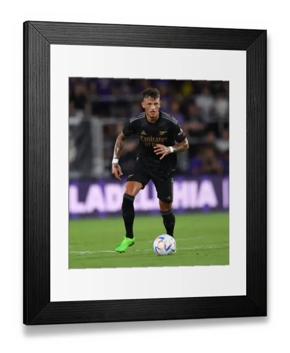 Framed Print : Arsenal's Ben White in Action: Orlando Pre-Season Friendly 2022-23 Framed Print : Arsenal's Ben White in Action: Orlando Pre-Season Friendly 2022-23