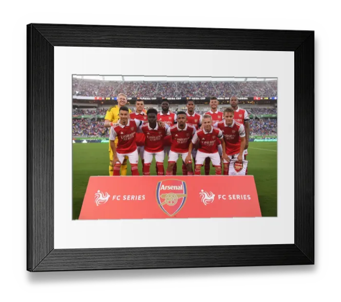 Framed Print : Arsenal vs. Chelsea: Florida Cup 2022-23 Pre-Season Clash at Orlando's Camping World Stadium