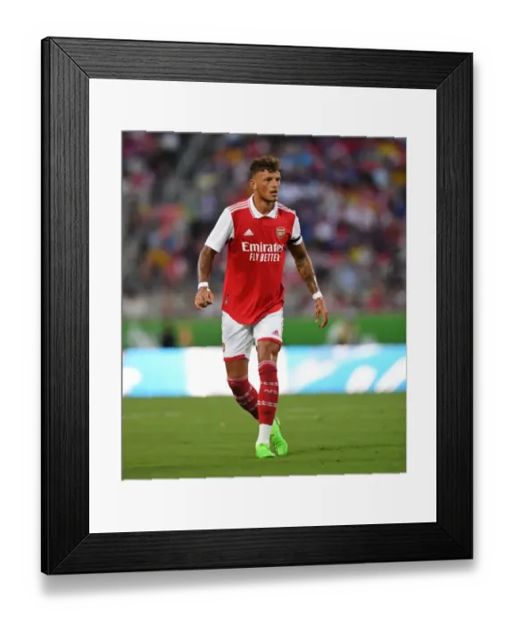 Framed Print : Ben White's Standout Performance: Arsenal's Triumph over Chelsea in the 2022-23 Florida Cup Framed Print : Ben White's Standout Performance: Arsenal's Triumph over Chelsea in the 2022-23 Florida Cup