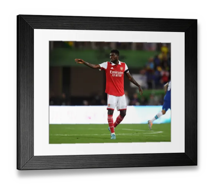 Framed Print : Thomas Partey vs. Chelsea: Arsenal Star Faces Off in Florida Cup Clash Framed Print : Thomas Partey vs. Chelsea: Arsenal Star Faces Off in Florida Cup Clash