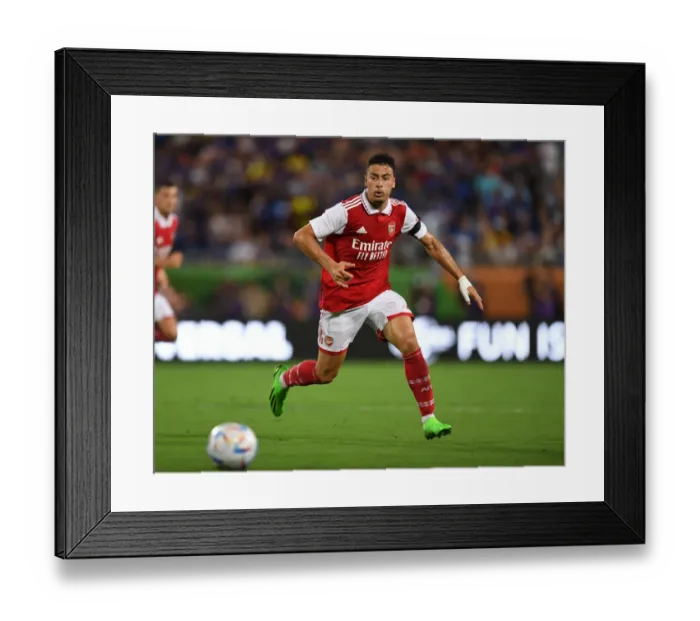 Framed Print : Arsenal's Gabriel Martinelli Faces Off Against Chelsea in the Florida Cup 2022-23 Pre-Season Clash Framed Print : Arsenal's Gabriel Martinelli Faces Off Against Chelsea in the Florida Cup 2022-23 Pre-Season Clash