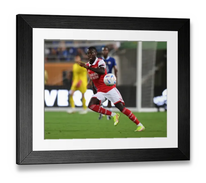 Framed Print : Arsenal's Nicolas Pepe Faces Off Against Chelsea in the Florida Cup 2022-23 Pre-Season Clash Framed Print : Arsenal's Nicolas Pepe Faces Off Against Chelsea in the Florida Cup 2022-23 Pre-Season Clash