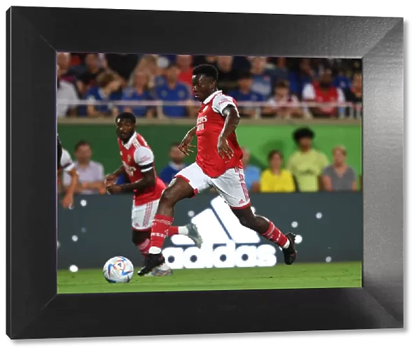 Arsenal's Eddie Nketiah Shines: Arsenal vs. Chelsea - Florida Cup 2022-23