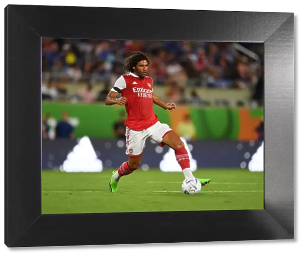 Mo Elneny Stands Out: Arsenal's Midfield Maestro Shines in Arsenal vs. Chelsea Florida Cup Clash