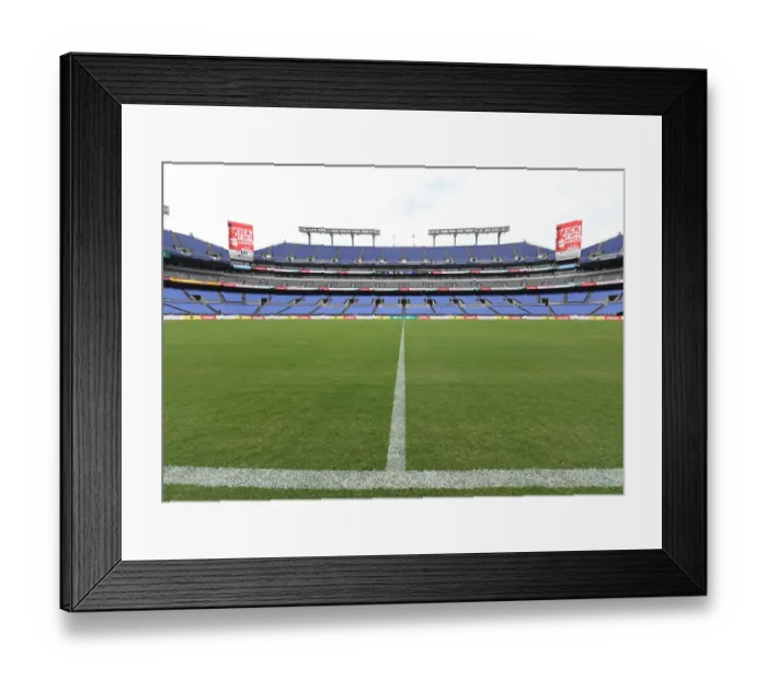 Framed Print : Arsenal vs. Everton: Pre-Season Clash at M&T Bank Stadium (2022)