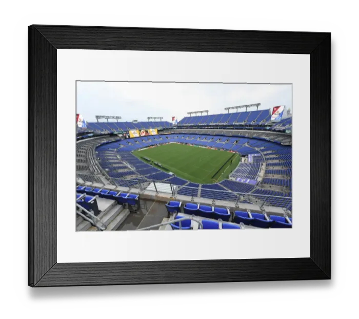 Framed Print : Arsenal vs. Everton: Pre-Season Clash at M&T Bank Stadium (2022)