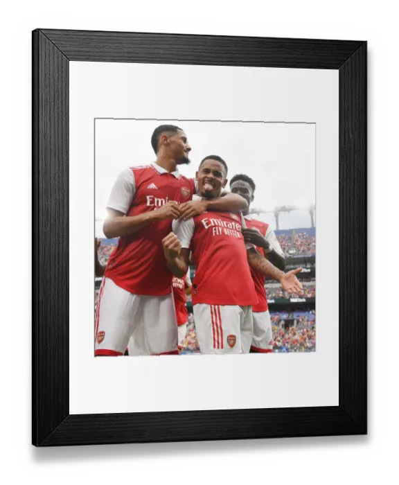 Framed Print : Gabriel Jesus Scores First Arsenal Goal: Pre-Season Victory Over Everton (2022) Framed Print : Gabriel Jesus Scores First Arsenal Goal: Pre-Season Victory Over Everton (2022)
