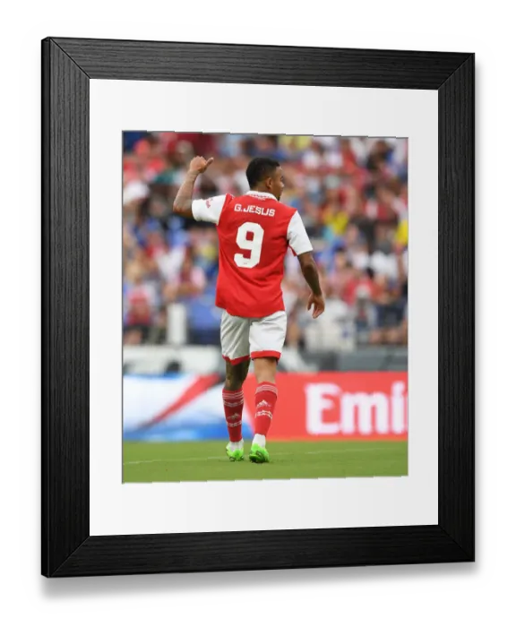 Framed Print : Gabriel Jesus Shines: Arsenal's Star Performance Against Everton in Baltimore Pre-Season Clash, 2022 Framed Print : Gabriel Jesus Shines: Arsenal's Star Performance Against Everton in Baltimore Pre-Season Clash, 2022